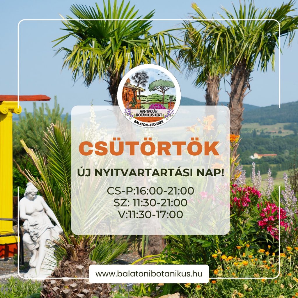 Instagram post from balatonibotanikuskert. This post is in position 3.