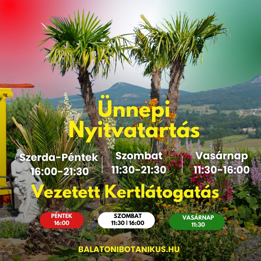 Instagram post from balatonibotanikuskert. This post is in position 1.